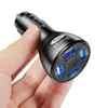 4 Ports Multi USB Quick Car Charger 50W 7A Mini Fast Charging QC3.0 Adapter For iPhone13/Xiaomi/Huawei/Samsung