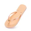 Style322 Tofflor Strandskor Flip Flops Kvinnor Grön Gul Orange Navy Bule Vit Rosa Bruna Sommar Sandaler 35-38