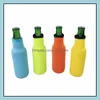 Baldes de gelo e refrigeradores de cozinha de barra de barra, barra de jantar Home Gardenbeer Bottle Bottle Neoprene Isolder Setor Sfrinst Ers com costura