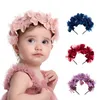 2021 New Fashion Multicolor High Quality Baby Boutique Flower Hairbands Princess Hair Accessories Girls Flower Headband