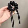 Korean retro bow ring elegant pearl temperament female hair accessories 3 colors multi-choice high quality fast delivery