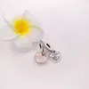 925 Sterling Silver Beads Friends Charm Pink Charms Fits European Pandora Style Jewelry Bracelets & Necklace 791950CZ AnnaJewel