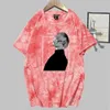 Tokyo Ghoul Print Korte mouw Ronde hals Tie Dye Hip Hop Anime T-shirt Y0809