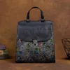 Ryggsäck stil motaora 4 färger kvinnor mjuka läder retro cowhide kvinnor axelväska casual travel damer bagpacks för ipad telefon