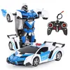 26 Styles RC Car Transformation Robots Sports Vehicle Model Toys Remote Cool Deformation Kids Gifts For Boys 2108303558525