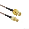 Fiche mâle OEM RG316 SMA vers MCX Fiches mâles Connecteur Antennes RF Coaxial Jumper Câble de queue de cochon pour antenne radio 4inch ~ 10M Usine