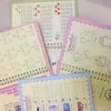 Notepads 4in1 Workbook With Disappearing Ink Magic Practice Book Set Reused Handwriting Copybook Children Birthday Gifts3862629