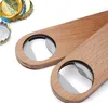 Newbig Wood Handle Bartender Bottle Opener Wine Beer Soda Glass Cap Openers Kitchen Bar Tools Factory Partihandel EWF5792