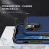 Invisible Ring Case Shockproof Phone Cases for iPhone 14 13 12 11 Pro Max Mini XR XS X 8 7 6 Plus Samsung S23 S22 S21 Note20 A12 A13 A53 A52 A72 A22 A33 Bracket 3 in 1 Case Cover