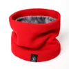 Women Knitted Scarf Solid Winter Snood Scarves Ladies Warm Thick Unisex Men Neck Scarves Ring