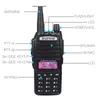 Walkie Talkie Baofeng UV82 8W Ricetrasmettitore FM Dual Band Uv82hp Radio bidirezionale ad alta potenza UV 82 Caccia amatoriale Ham CB UV823510079