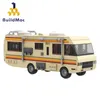 New Moc American Drama Breaking Bad Classic Walter White Pinkman Cooking Lab RV Town High-Tech ideas Building Block Toy Kid Gift Q0624