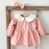 0-3Yrs Spring Kids Boy Girl Long Sleeve Rompers Autumn Infant Baby born Clothes 210429