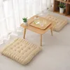 Japon tarzı yaratıcı bisküvi şekilli tatami yastıkları ev kanepe sandalye düz renk kalınlaştırılmış koltuk ofis arka yastık yastık yastık/dec