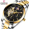 Chenxi business watch homens automático relógio luminoso homens tourbillon impermeável relógios mecânicos masculinos Reloj Mecanico de hombres q0524