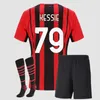 22 23 Giroud Ibrahimovic Soccer Jerseys 2021 2022 2023 Troisième kit à la maison Fans fans Tonali Rebic Theo Bennacer Kessie Football Shirts Kjaer AC Milans