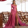 hot pink evening dresses