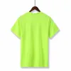 Grön Running Jerseys Snabbtork Andningsbar Fitness T-shirt Utbildning Kläder Gym Soccer Jersey Sports T Shirts Toppar