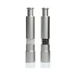 stainless steel salt pepper shakers