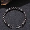 Vintage Cuban Link Kette Edelstahl Armband für Männer Punk Schmuck Zubehör Männlich Armreifen Großhandel Geburtstag Geschenk Gs0070