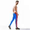 Sexy Man's Long Leggings Tights Stretch Workout Fitness Compress Johns Quick Drying Casual lounge Home and Out Door 210715