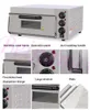 BEIJAMEI 2000W Electric Pizza Oven Machine Cake Roasted Chicken Pizza Cooker Commercial Kitchen Baking With Timer