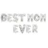 Moederdag beste moeder ooit letters ballon accessoires feestfestival decoratie 16 inch aluminium folie ballonnen pak feestdecoraties