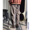 Mäns Jeans Mens Cool Designer Märke Koreanska Skinny Ripped Destreyed Stretch Slim Fit Hop Byxor med hål för män som skrivs ut