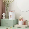 Lagen creatieve sieradenboxen roteerbare mode organisator oorbellen ring opbergdoos cosmetica schoonheid container dozen bakken bakken