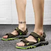 Top Quality Mens Womens Trainer Sport Stor Storlek Gränsöverskridande Sandaler Sommarstrand Skor Casual Sandal Tofflor Ungdom Trendig Andningsbar Utomhus Skod Kod: 23-8816-1