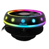 Coolmoon DC 12V 3Pin UFO rétro-éclairage coloré 100mm CPU ventilateur de refroidissement PC dissipateur thermique pour coque d'ordinateur Intel/AMD