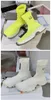 2023 Högtoppar tjocka-solade strumpor skor för män och kvinnor designer svart vit gula paris sneakers för män kvinnor strumpor sport hög kvalit