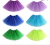 Girls Tutu Skirts Kids Stars Stars Balletti Glitter Fancy Pettiskirt Paiuglia da ballo Costume Summer Tulle Princess Mini Dress