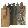 Bolsos al aire libre 600D Nylon Tactical Molle Bolsa de botella de agua Estuche militar Cintura Viajes Deportes