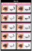 Makijaż 10 Pairs Magnetyczny / Samoprzylepny Fałszywe rzęsy Zestaw Mieszane Style 2 Sztuk Płynna Eyeliner z pęsetą Brak kleju potrzebny wysokiej jakości