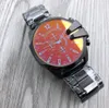 Men's fashion Quartz watch 904L stainless steel case 316 solid strap 52mm*12mm