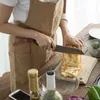 Grembiuli promozione cotone lino regolabile grembiule da lavoro cuoco cucina cucina per donna uomo bavaglino unisex cameriere barbecue parrucchiere uniforme