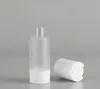 15ml 30ml 50ml Airless Bottle Essence Vacuum Pump Frosted White Refillable Bottles Liquid Makeup Container Tools