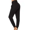 Broek Training Broek Dames Harem Broek Hoge Taille Losse Fitness Running Broek voor Vrouwen Effen Kleur Elasticiteit Broek # F3 Q0801