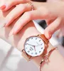 Watches, ladies, simple, quartz movement, round, fine steel strap, alloy case, mineral reinforced glass, stylish, elegant, compact,