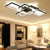 Ceiling Lights NEO Gleam Rectangle Aluminum Modern Led For Living Room Bedroom AC85-265V White/Black Lamp Fixtures