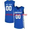 Kentucky Wildcats College Basketballtröja 12 Towns Jersey Keion Brooks Jr. Keldon 3 Johnson Nate Sestina Nick Richards Custom Stitched