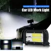 5 "72W LED Work Light Bar Espinho Luzes Para Carro Trator Barco Offroad 4x4 Truck SUV ATV Condução de 12V 24V Nevoeiro Luzes Carro do carro