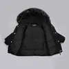 Baumwolle Gepolsterte Verdickung Thermische Jungen Mädchen Parkas Mit Kapuze Winter Kinder mantel kinder Outfit Kleinkind Warme Dicke Jacke G0913