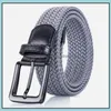 Belts & Aessories Fashion 211High Quality Leather Belt For Men Women Waist Big Designer Sf0 Sbuckle 2.0 /3.4 / 3.8 No Box Dust Bags Drop Del