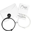 2021 Magnet Pulseira Casal Handmade Ajustável Corda Correspondência Braslet Infinito Love Bracel Lucky Preto Branco Brazalete Presente