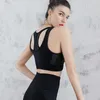 Women Fitness Yoga Sets Quick Dry Workout Gym Clothes Running Clothing Long Sports Crop Top Mesh Leggings Suit Sportswear 2Piece 210802