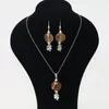 Серия Angel Guardian Series Jewelry Natural Stone Fashion Регулируемая цепная ожерелья для женщин и детских подарков Чокеры