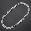 Men Hip Hop Necklace Bracelet 1618202224inch Cuban Chain 5A Cubic Zirconia Stone Necklaces Men039s 78inch Bracelets Man 14856342