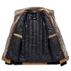 Men Winter Warm Thick Jackets Fashion Fur Collar Corduroy Coat Autumn Brand Outwear Military Casual 211110